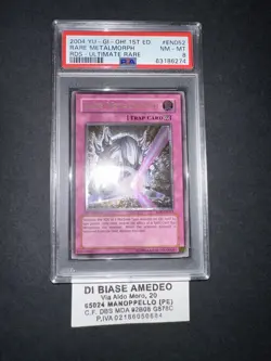 YU GI OH PSA 8 RARE METALMORPH RDS-EN052 1st EDITION ULTIMATE RARE ENGL 2004! - Image 3