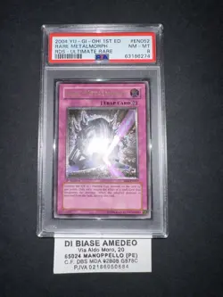 YU GI OH PSA 8 RARE METALMORPH RDS-EN052 1st EDITION ULTIMATE RARE ENGL 2004! - Image 5