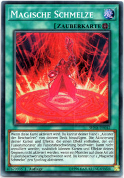 Magical Meltdown - SHVA-DE042 - Super Rare - 1st Edition - Yugioh G - Image 1