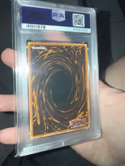 2006 Yugioh Promo Magical Arm Shield TP8-EN001 Ultra Rare PSA 9 MINT CLEAN - Image 3