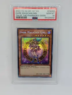 Yugioh | Dark Magician Girl MP22-EN268 PSA 10 | Quarter Century Secret Rare - Image 1