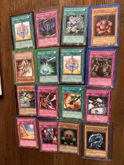 Random Haul Of yugioh Cards Plus Blue Eyes White Dragon Card First Edition - Image 1