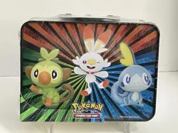 Pokemon Trading Card Game Metal Lunch Box Case 2020 Nintendo Sword & Shield - Image 2