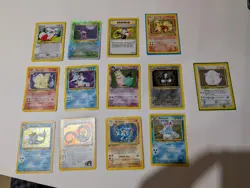 Lot Of Vintage Pokemon TCG Holographic Cards - Image 1