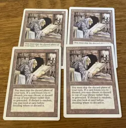 Magic: The Gathering MTG - Library of Leng Cards - 4 Cards - Image 1