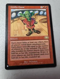 1x Goblin Game (MTG- Mystery Booster) Near Mint Normal English Free Shipping - Image 1