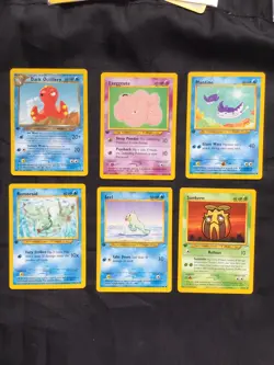 Pokemon Cards: 1st Edition Neo Destiny 11 Card Non-Holo Lot - Image 1