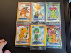 Rare Digimon Card - 1999 Upper Deck Digimon Series 1 - 12 Cards - sealed - Image 1