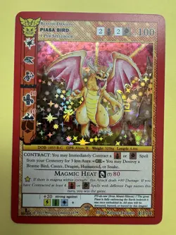 MetaZoo 2023 Native PIASA BIRD 1st Edition FULL HOLO Foil Card NM/MINT! RARE - Image 1