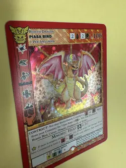 MetaZoo 2023 Native PIASA BIRD 1st Edition FULL HOLO Foil Card NM/MINT! RARE - Image 4