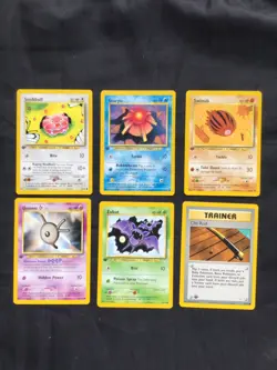 Pokemon Cards: 1st Edition Neo Revelation 12 Card Non-Holo Lot - Image 3