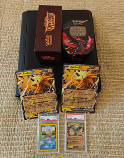 Pokemon TCG Holo & Rare Lot Binder + PSA + Promos - No Commons - 600+ Cards 🔥🔥 - Image 1