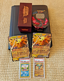 Pokemon TCG Holo & Rare Lot Binder + PSA + Promos - No Commons - 600+ Cards 🔥🔥 - Image 1