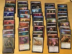 Magic The Gathering Lot Of 50 Streets Of New Capenna Common and Uncommon Cards - Image 1