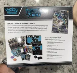 Pokemon Black Bolt Pokemon Center Elite Trainer Box Pokemon Cards 2025 ETB - Image 2