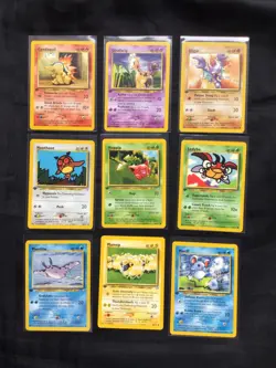 Pokemon Cards: Neo Genesis 47 Card 1st Edition Non-Holo Lot - Image 5