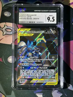 2019 Pokemon Tag Team Lucario & Melmetal GX CGC Graded Card Lot - Image 2