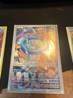 Pokemon set of 4 Full art IR cards. Mint condition. - Image 2