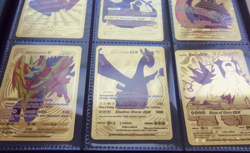 Lot of (9) 2019-2020 Pokemon "Gold Foil - GX, V, & Vmax" Collector Cards - Image 4