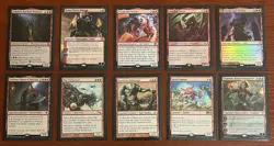 POWERFUL MTG Solphim Mayhem Dominus RED BURN Custom Commander Deck 100 Cards EDH - Image 2