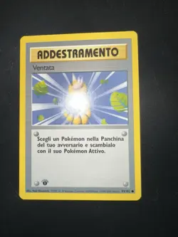 POKEMON ADDESTRAMENTO VENTATA 93/102 1st FIRST EDITION SET BASE ITALIANO 1999! - Image 4
