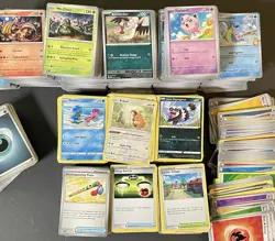 Pokemon TCG 11lb Bulk Lot Includes Trainers & Energy No Holos! 2000+ Cards - Image 3