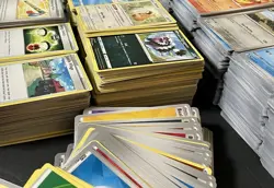 Pokemon TCG 11lb Bulk Lot Includes Trainers & Energy No Holos! 2000+ Cards - Image 5
