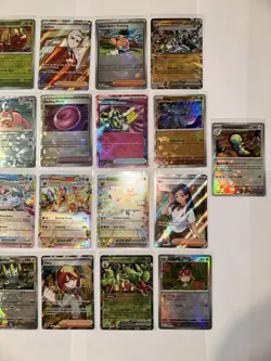 LOTTO X29 CARTE POKEMON FOIL-REVERSE -FULL ART EVOLUZIONI PRISMATICHE INGLESI! - Image 4