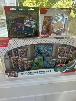 Pokemon 151 Blooming Waters Premium Collection Scarlet Violet Blastoise TCG - Image 1