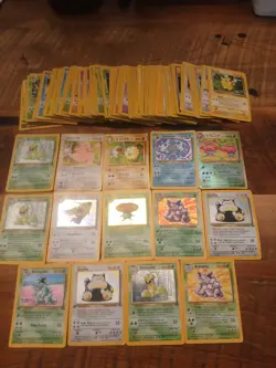 Pokemon Cards Jungle Set Lot Holographic Holo 1st Snorlax Nidoqueen Victreebel - Image 1