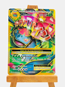2016 Pokemon XY Evolutions M Bisaflor EX Full Art Deutsch German 100/108 NM - Image 1