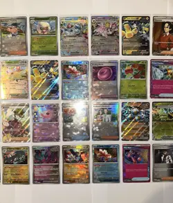 LOTTO X32 CARTE POKEMON FOIL-REVERSE -FULL ART EVOLUZIONI PRISMATICHE INGLESI! - Image 3