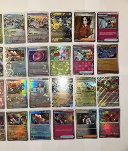 LOTTO X32 CARTE POKEMON FOIL-REVERSE -FULL ART EVOLUZIONI PRISMATICHE INGLESI! - Image 4