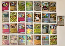 LOTTO X29 CARTE POKEMON FOIL-REVERSE -FULL ART EVOLUZIONI PRISMATICHE ITALIANO! - Image 1
