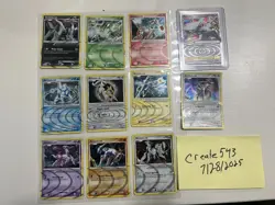 Pokemon Arceus Platinum AR1-AR9, DP50, Arceus Lv.X DP53 TCG - Image 1