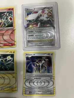 Pokemon Arceus Platinum AR1-AR9, DP50, Arceus Lv.X DP53 TCG - Image 2