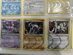 Pokemon Arceus Platinum AR1-AR9, DP50, Arceus Lv.X DP53 TCG - Image 5