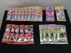 Pokemon TCG: Assorted Japanese Booster Packs - s12, sv6a, sv9a, sv10 Lot of 21 - Image 1