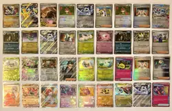 LOTTO X36 CARTE POKEMON FOIL-REVERSE -FULL ART EVOLUZIONI PRISMATICHE ITALIANO! - Image 1