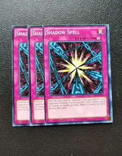 Yu-Gi-Oh - Shadow Spell 3X - Full Playset - Image 1