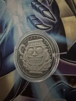 Yugioh Pot of Greed YCS Pre-Registration Silver Coin - Image 3