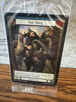 Flesh and Blood SDCC 2025 Promo Cards Set of 3 Trot Along Fault Line Blaze Foils - Image 3