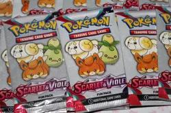 LOT OF 20 SCARLET AND VIOLET BASE Fun Pack 3 Card Packs SEALED! FREE SHIPPING - Image 4