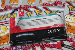 LOT OF 20 SCARLET AND VIOLET BASE Fun Pack 3 Card Packs SEALED! FREE SHIPPING - Image 5