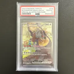 BLOODMOON URSALUNA ex 216/167 | PSA 10 | Twilight MasGraded Pokemon Card - Image 1