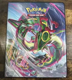 Ultra Pro Pokemon 9 Pocket Binder Rayquaza Themed (Pre Owned) Holds 252 Cards - Image 1