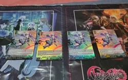SPINNING COROLLA, REMINIESE FOIL X 4 PR CARDFIGHT VANGUARD ENGLISH - Image 1