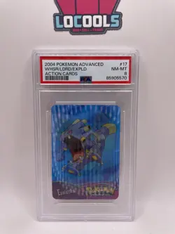 PSA 8 Near Mint 2004 Pokemon Action Card Loudred Exploud lenticular - Image 1
