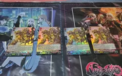 SPIN EQUIP DRAGON, BUZZSAW FOIL X 4 PR CARDFIGHT VANGUARD ENGLISH - Image 1