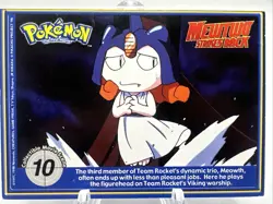 Pokemon 1999 Burger King Poketrivia, Card #151, Mew - Image 3